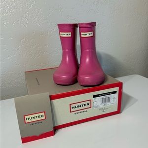 Toddler girls hunter boots